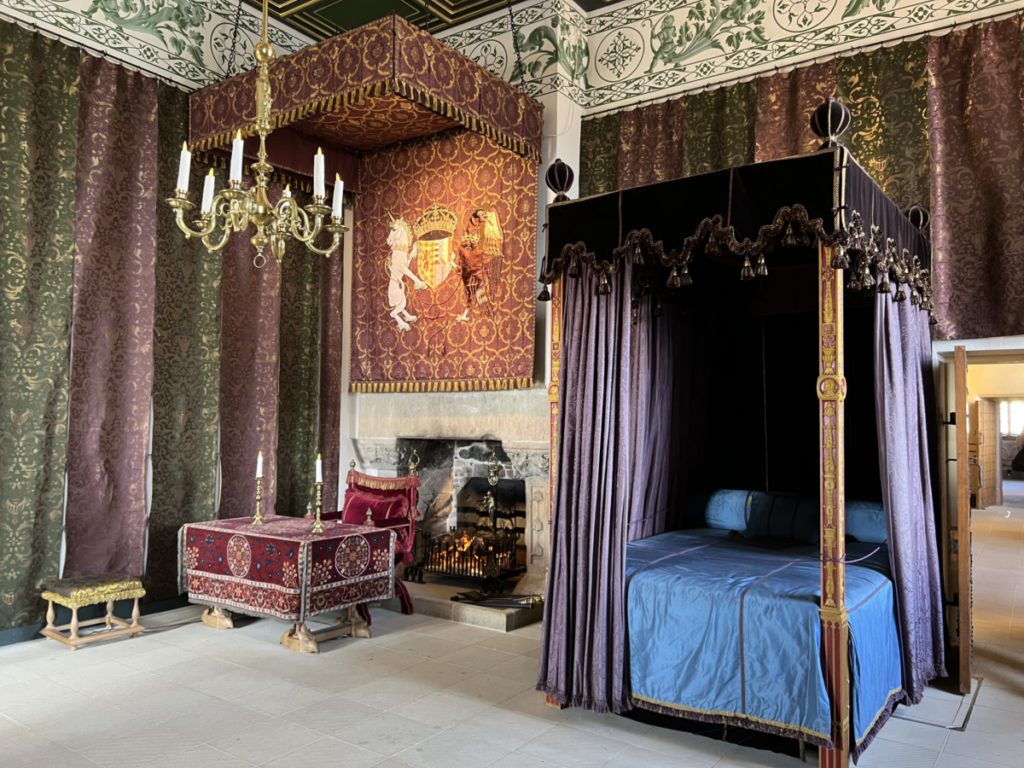 Stirling Castle Queens bedroom
