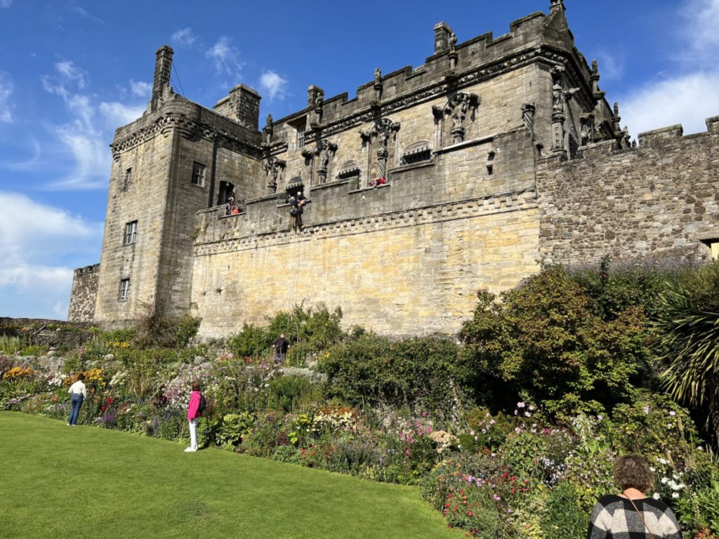 Stirling Castle - Queen Anne Gardens