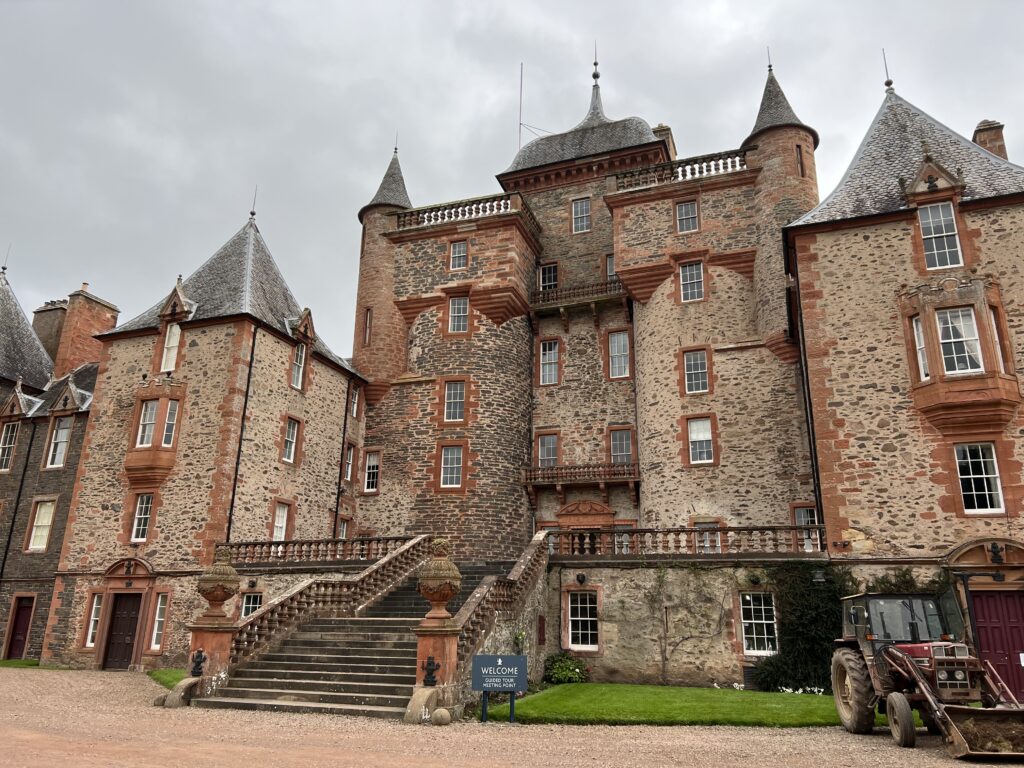 Thirlestane Castle entrance