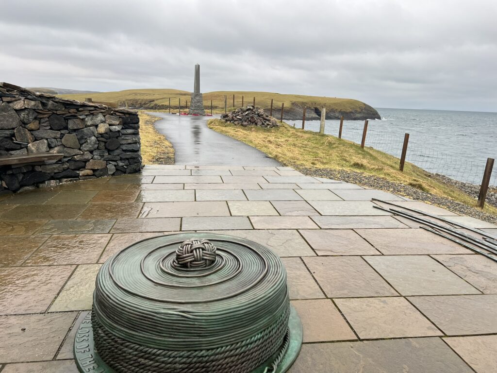 Sculpture to commemorate the Iolaire sinking