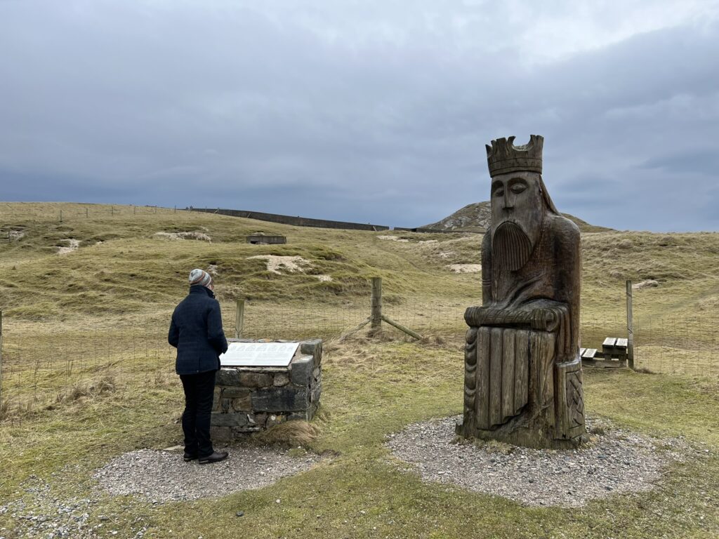 Lewis Chessmen scuplture by Stephen Hayward
