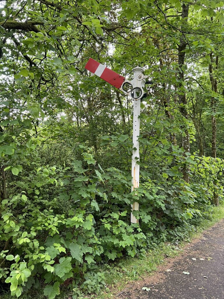 Old railway signal
